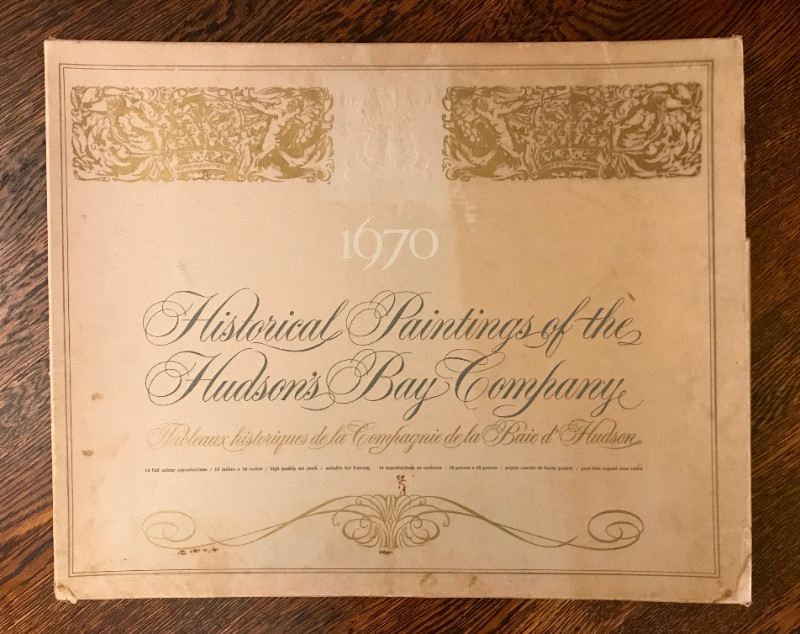 1670 1970 Historical Paintings of the Hudson's Bay Company Arts & Collectibles Calgary