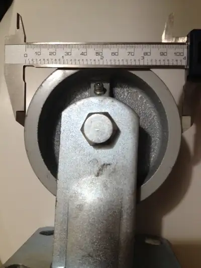 4" Heavy Duty Caster Wheels - Cast Iron, View more