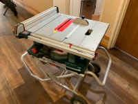 BOSCH TABLE SAW WITH FOLDING STAND