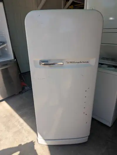 FREE DELIVERY!! 1950's Vintage Westinghouse Fridge works perfect $550 Step back in time with this ch...