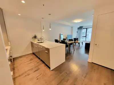Modern Furnished  1-Bedroom Apartment on Lachine Canal