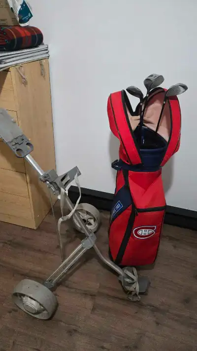 Sac de golf Canadiens Molson X et chariot, View more