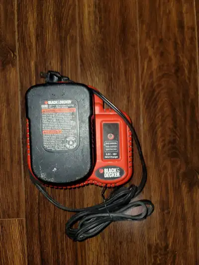 Black & Decker charger and battery, View more