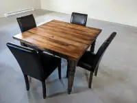 Ensemble table et chaises salle à manger