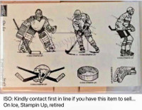 ISO ~ Stampin Up - Hockey Set (retired)