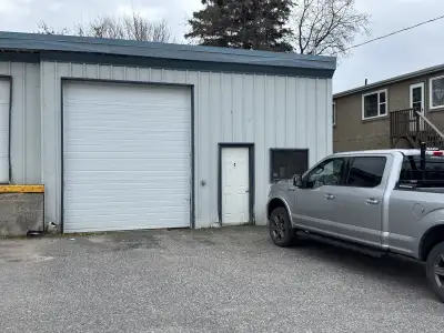 Commercial garage space for rent. Heated. Bathroom. 12’ high door. 2 outside parking spaces. About 7...