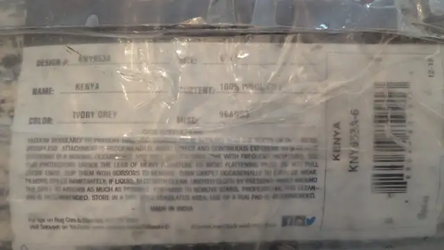 6' x 9' SAFAVIEH Kenya Collection Area Rug - Ivory & Grey in Rugs, Carpets & Runners in Markham / York Region - Image 9