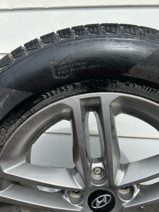 Hyundai Santa Fe rims on all season  tires 235/65/17 in Tires & Rims in Ottawa - Image 2