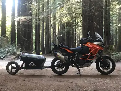 (Only the trailer is for sale) I used this Trail Tail for one road trip to Big Sur California. Its a...