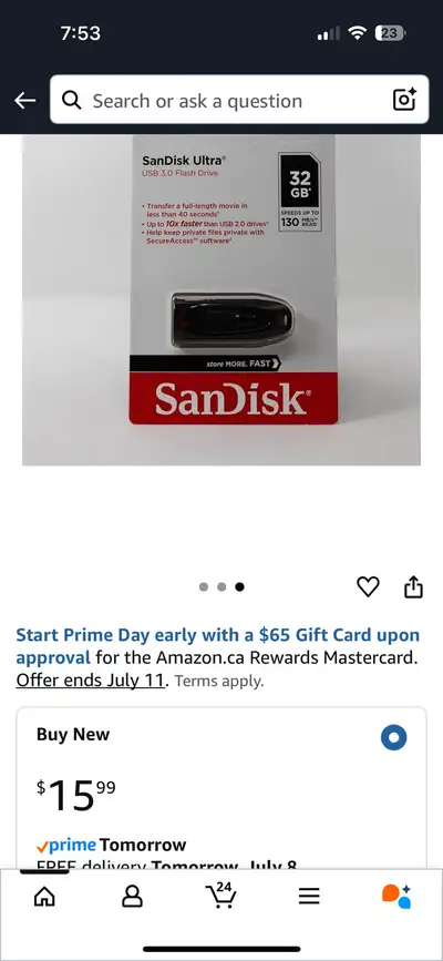 Sandisk 32Gb USB 3.0SDCZ48-032G-GAM46, View more