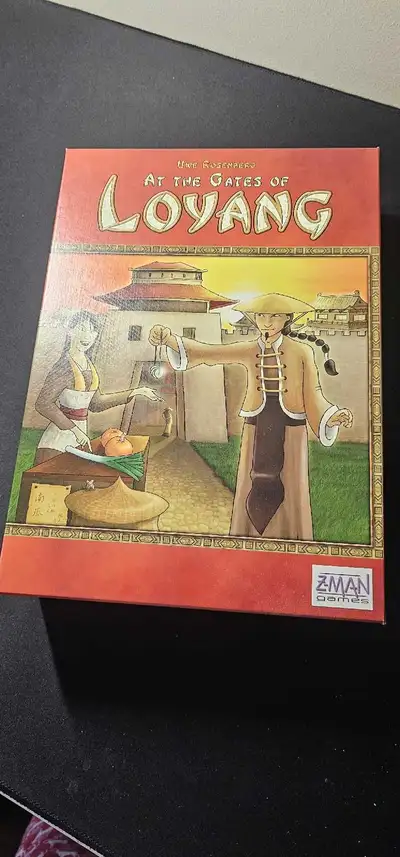 At the Gates of Loyang board game in excellent condition. Complete.
