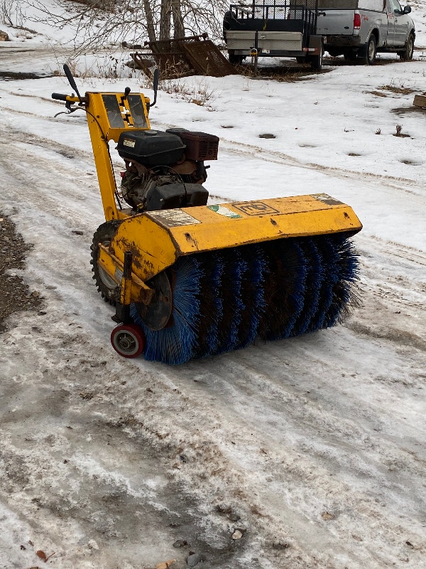MB walk behind snow sweeper Snowblowers Calgary Kijiji