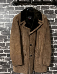 Vintage Sears Men’s Leather Jacket - Medium