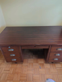 Solid Cherry office desk