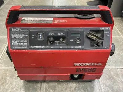 Honda Suitcase Generator **OLDER**, View more