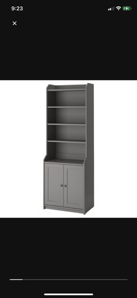 MOVING SALE HAUGA IKEA High Cabinet Grey 