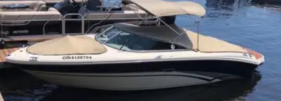 2002 SeaRay Select for sale. Full cover and Bimini top. Alpha 1 outdrive. Bluetooth stereo. Stainles...