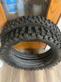 Dirt Bike Tires, front and rear set 
