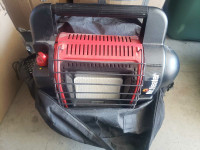 Camping Mr buddy heater and stove