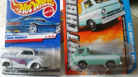 Hot Wheels and Matchbox diecast trucks