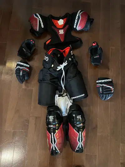 kids hockey gear size small , View more