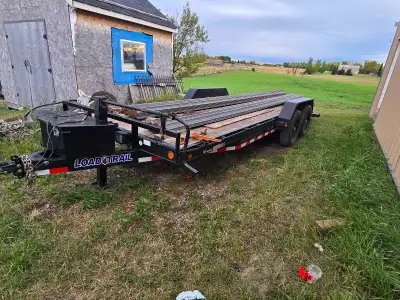 2022 20' trailer, 14000 lbs, It's in great shape, It's has low mileage on this trailer