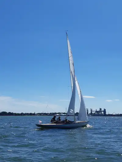 English follows Dragon Borrensen 1991. FRP construit en fibre Remorque deux essieux Marine Craddle a...