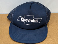 Vintage Korea made Chevy Chevrolet trucker hat cap