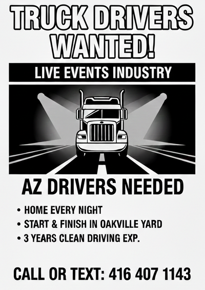 AZ Driver's Needed, View more