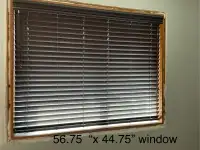 2”faux wood window blinds 