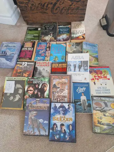 Books and DVDs Bundle, View more