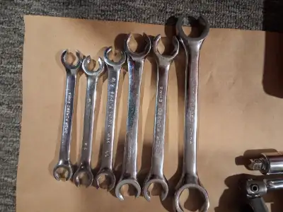 Set of 6 Open-End Wrenches – Great Condition, View more