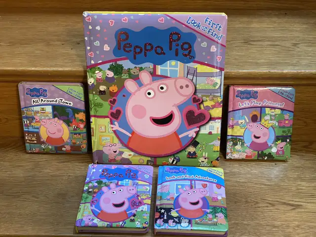 5 Peppa Pig baby board books in Children & Young Adult in Oshawa / Durham Region - Image 2