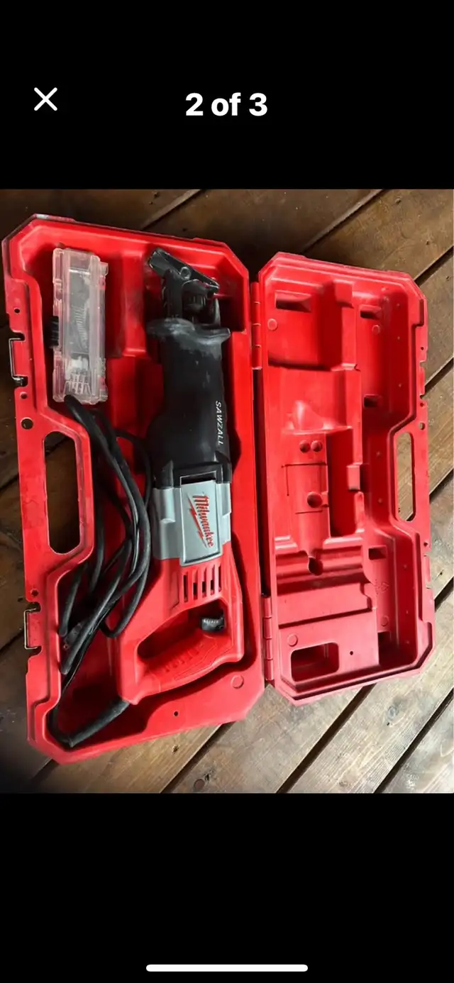Milwaukee Sawzall in Power Tools in Mississauga / Peel Region - Image 2