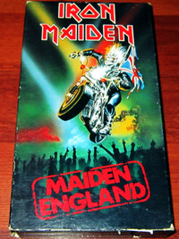 VHS Tape :: Iron Maiden – Maiden England
