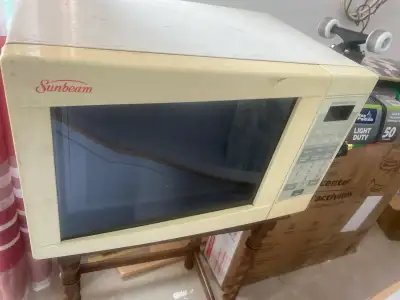 Sunbeam used microwave, View more