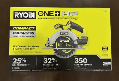 RYOBI  ONE+ HP Brushless-1/2-inch Circular Saw (Tool, View more