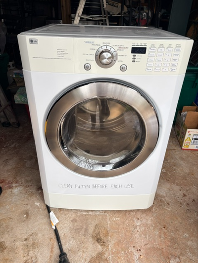 LG dryer, View more