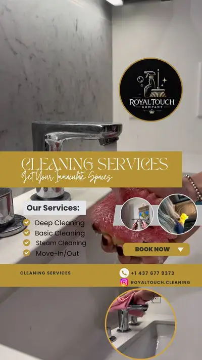 RoyalTouch Cleaning – Premium Cleaning Services in Toronto!, View more
