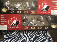 MCFARLANE Team Canada 2002 Hockey figures 8 players NEW 