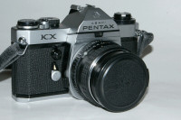 * Pentax KX film camera