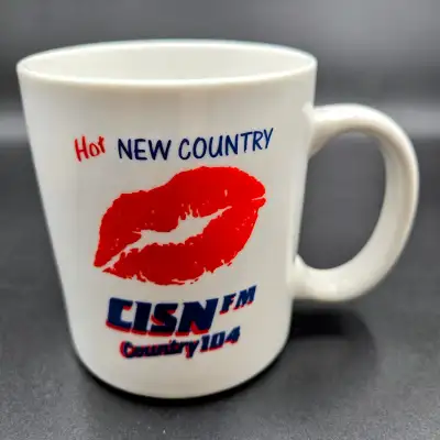 Vintage CISN Country 103.9 FM Radio Edmonton Alberta Canada Mug, View more