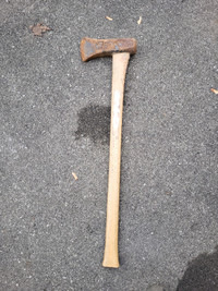 Vintage splitting maul axe 6 lbs
