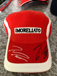 Felipe Massa autograph ferrari cap