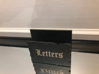 Vintage "Letter holder" by Slate Craftsmen Inigo Jones & CO. Ltd