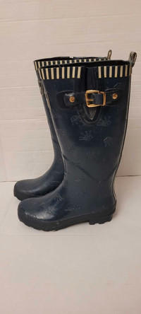 Size 36 EU (5.5) Womens or girls  Posh Wellies Rubber Boots