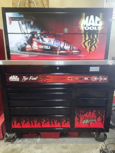 Mac tools doug kalitta box with hutch, View more