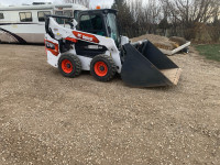 Huge snow bucket, grain/mulch light material