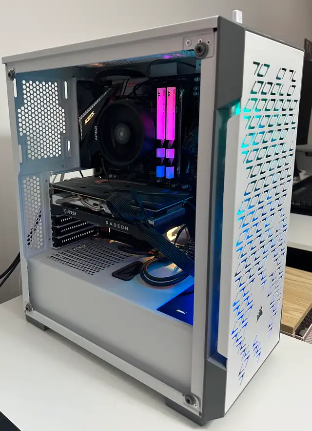 Gaming PC - RX 5700XT + Ryzen 3600 - $700 OBO in Desktop Computers in Edmonton - Image 2