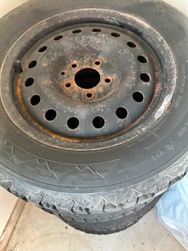 Toyota 16" Steel Rims for Winter Tires in Tires & Rims in Hamilton